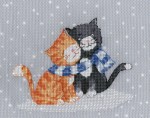 CL207 Kitten Cuddles in the Snow1